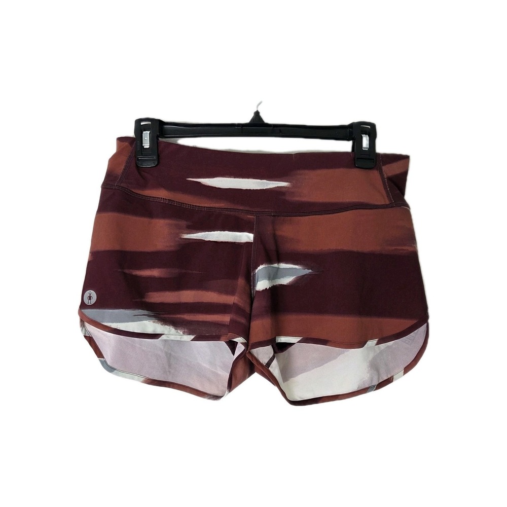Smartwool Women's Multi-Color Unlined Gym Athletic Running Shorts - Sz Small